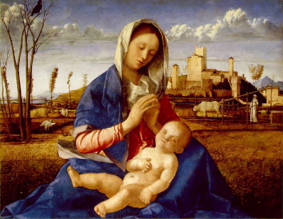 Bellini, Giovanni The Madonna of the Meadow c. 1505