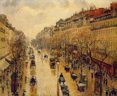 Camille Pissarro, Le Boulevard Montmartre, 1897